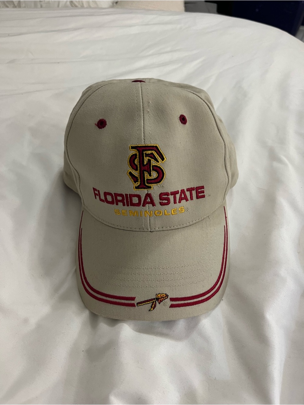 Vintage Florida State Seminoles Velcroback hat